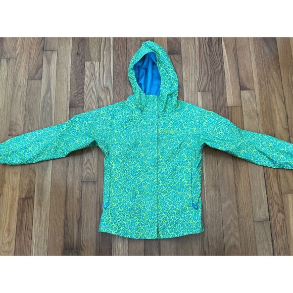 Marmot Other - Marmot Girls Rain Jacket Hooded Green Size Small